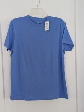 Lady Foot Locker Small Periwinkle Blue 100% Cotton Short Sleeve T-Shirt NWT